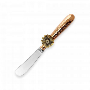 Нож для масла «Ромашки», медь кованая, серия Летний сад, Кольчугинский Мельхиор, Россия, Отдельные предметы