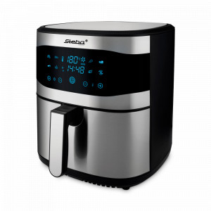 Аэрофритюрница, 8 л, нержавеющая сталь, пластик, серебристый, черный, STEBA, Германия, STEBA (Германия)