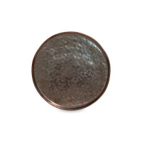 Тарелка закусочная Metal, 20 см, керамика, коричневый, серия Lagoa, COSTA NOVA, Португалия