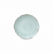 Тарелка закусочная Turquoise, 21.4 см, керамика, голубой, серия Alentejo, COSTA NOVA, Португалия, Тарелки керамические