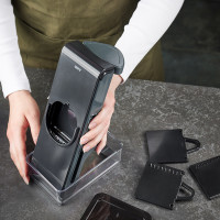 Овощерезка STANDO, пластик, нержавеющая сталь, черный, GEFU, Германия_00812670040864817246.jpg