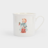 Набор детской посуды Мишки, 3 предмета, фарфор, белый, декор, серия Teddy bear, ANNA LAFARG, Китай_00822650050259736232.jpg