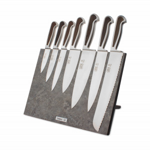Набор из 7-ми кухонных ножей на подставке, серия Delta, GUDE, Германия, Набор ножей на подставке 8 предметов