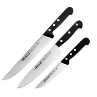 Набор из 3-х кухонных ножей поварская тройка, серия Universal, ARCOS, Испания, 