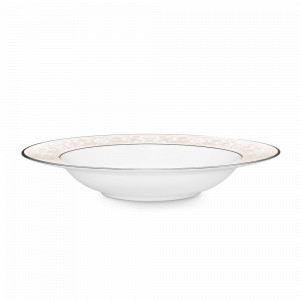 Тарелка десертная, 15,5 см, фарфор, белый, серия Монтвейл, платиновый кант, NORITAKE, Япония, NORITAKE (Япония)