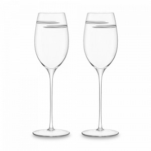 Набор из 2-х бокалов для белого вина, 340 мл, стекло, серия Signature Verso, LSA International, Великобритания, LSA International (Великобритания)