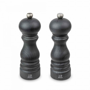 Набор мельниц для соли и перца, 18 см, дерево, металл, графит, серия Paris u'select, PEUGEOT, Франция, Мельницы для специй