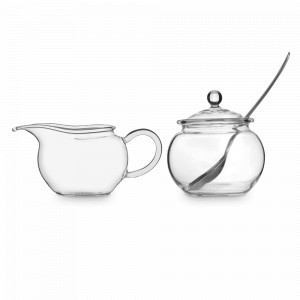 Набор из сахарницы и молочника, 150 мл, боросиликатное стекло, серия Victoria, VIVA Scandinavia, Дания, Сахарницы