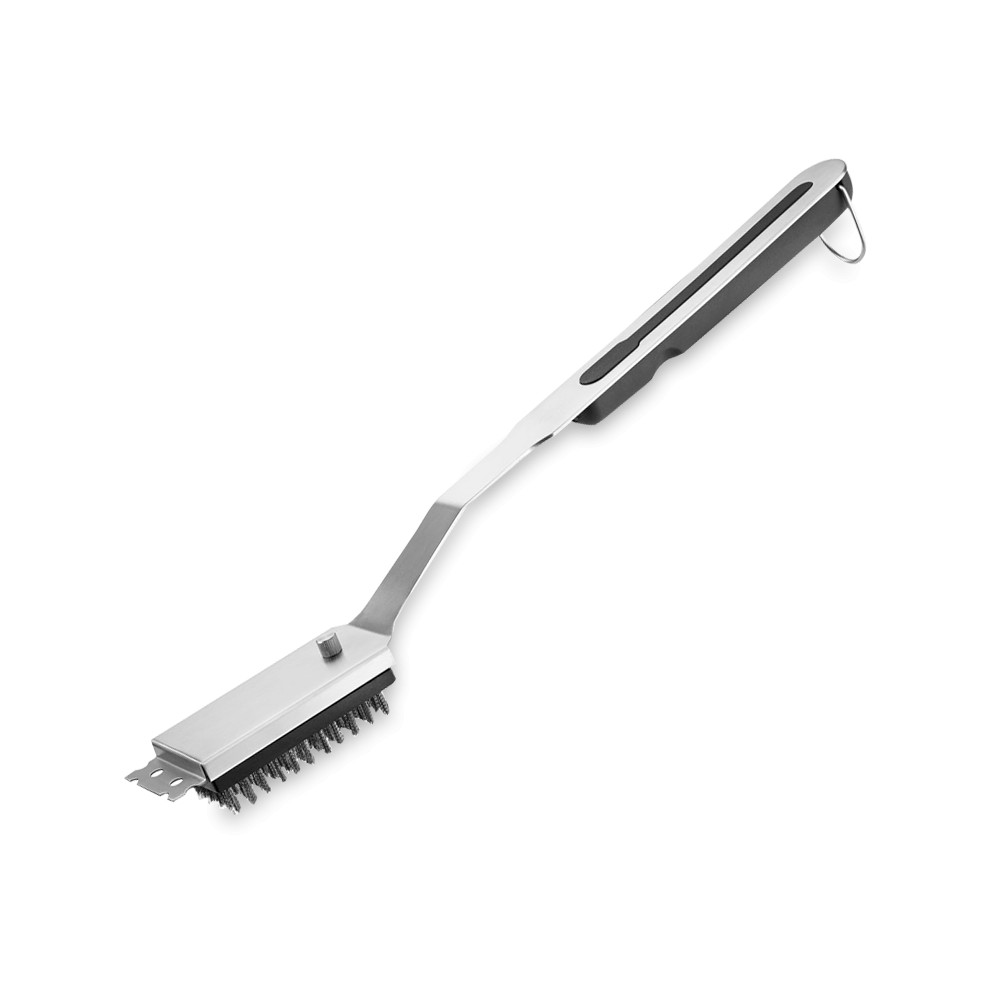 Щетка для чистки гриля BBQ, 45,5 см, нержавеющая сталь, пластик, GEFU, Германия