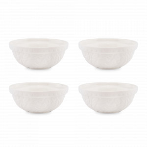 Набор из 4-х порционных салатников, 13 см, фарфор, белый, серия Forest, REPAST, Чехия, Салатники REPAST