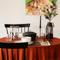 Сервиз обеденный на 4 персоны, 12 предметов, фарфор, белый, черный, серия Mikasa Luxe Deco, KITCHEN CRAFT, Великобритания_00817710058420486336.jpg