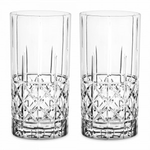 Набор из 2-х стаканов для коктейлей Longdrink, 445 мл, хрустальное стекло, серия Elegance bar, SPIEGELAU, Германия, Набор бокалов для коктейлей