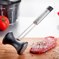 Молоток для отбивания мяса Primeline, 27 см, нержавеющая сталь, пластик, GEFU, Германия_00803960036495231529.jpg