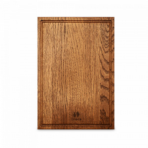 Доска разделочная дубовая, 37 х 25 см, темно-коричневый, UNECA, Россия, Разделочные доски