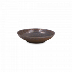 Салатник Brown, 19.5 см, каменная керамика, коричневый, серия Isamu, ROOMERS TABLEWARE, Нидерланды, Салатники, чаши сервировочные
