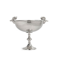 Блюдо на ножке «Олени», 26 х 30 см, металл, серебристый, серия Maral, ANNA LAFARG, Китай_00820940065310579577.jpg