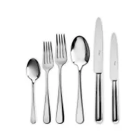 Набор столовых приборов на 12 персон, 72 предметов, стальной, серия Atlantico, CUTIPOL, Португалия, 