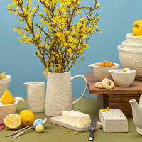 Маслёнка , 18 х 10 см, керамика, кремовый, серия Birds of Paradise, LIBERTY JONES, Россия_00812580065105864242.jpg