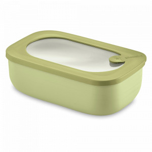 Контейнер для хранения, 900 мл, полипропилен, термопластичная резина, зеленый, серия Store&amp;More, GUZZINI, Италия, Кухня GUZZINI