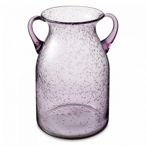 Ваза для цветов, 25 см, стекло, фиолетовый, серия Flowi, LIBERTY JONES, Россия, Flowi LIBERTY JONES