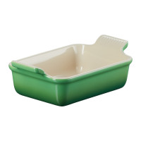 Форма для запекания, керамика, 19 х 14 см, зеленый, серия Bamboo Green, LE CREUSET, Франция_00807430052276398173.jpg