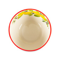 Салатник, 16 см, керамика, декор, серия Петухи, EDELWEISS, Италия_00811890046870005453.jpg