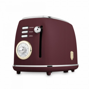 Тостер электрический, пластик, матовый бордо, серия Leonardo, BERLINGER HAUS, Венгрия, BERLINGER HAUS (Венгрия)