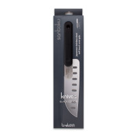Нож кухонный Сантоку, 18 см, черная ручка, серия Chopping boards and Knives, TREBONN, Италия_00816280051268834089.jpg