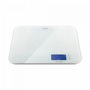 Весы кухонные, нержавеющая сталь, стекло, белый, CASO, Германия, Кухонные весы CASO