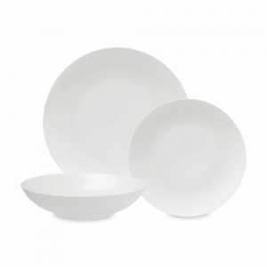 Сервиз обеденный на 6 персоны, 18 предметов, фарфор, белый, серия White Basics, MAXWELL WILLIAMS, Австралия, MAXWELL & WILLIAMS (Австралия)