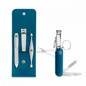 Набор маникюрный, 5 предметов, бирюзовый, серия Twinox, ZWILLING J.A. HENCKELS, Германия, ZWILLING (Германия)