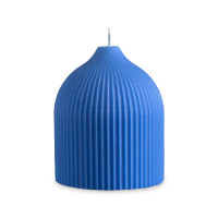 Свеча декоративная, 10.5 см, синий, серия Edge, TKANO, Россия