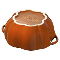 Кокот «Тыква», 0,5 л, 12,2 см, керамика, цвет: корица, серия La Cocotte, STAUB, Франция_00801650062216722792.jpg