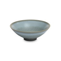 Салатник порционный Blue, 17 см, каменная керамика, голубой, серия Tungi, ROOMERS TABLEWARE, Нидерланды