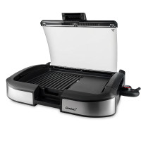 Гриль, нержавеющая сталь, пластик, черный, стальной, STEBA, Германия