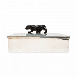 Шкатулка Silver, 31 х 16 см, никель, посеребрение, ROOMERS TABLEWARE, Нидерланды, Шкатулки