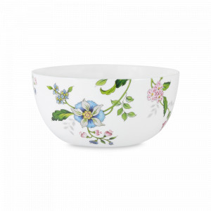 Салатник Provence, 750 мл, 14 см, костяной фарфор, белый, серия Emily, ANNA LAFARG, Китай, Весенняя сервировка