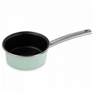 Ковш , 18 см, сталь, стеклоэмаль, мятный, серия Nordic Mint, VITRINOR, Испания, Ковшики для индукционной плиты