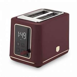 Тостер цифровой электрический, пластик, матовый бордо, серия Leonardo, BERLINGER HAUS, Венгрия, BERLINGER HAUS (Венгрия)