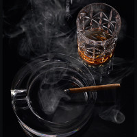 Пепельница круглая, 16 см, хрустальное стекло, серия Cigar, NACHTMANN, Германия_00791930056566573328.jpg