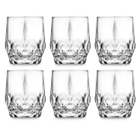 Набор из 6-ти стаканов  для виски, 340 мл, хрустальное стекло, серия Alkemist, RCR, Италия, 
