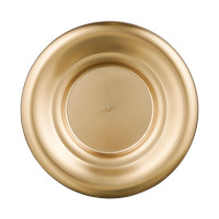 Подсвечник круглый с титановым покрытием, 12 см, нержавеющая сталь, золотой, серия Edge, TKANO, Россия_00812590062565813359.jpg