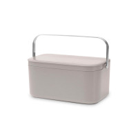 Контейнер для пищевых отходов, 1,8 л, пластик, серый, серия Sink Side, BRABANTIA, Бельгия