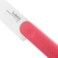 Нож кухонный для хлеба, 20 см, розовая ручка, серия Chopping boards and Knives, TREBONN, Италия_00816280049637378229.jpg