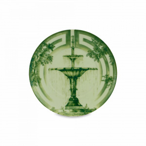 Тарелка десертная Green, 17 см, фарфор, декор, серия Meaning, VISTA ALEGRE, Португалия, Тарелки десертные