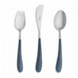 Набор детских столовых приборов, 3 предмета, нержавеющая сталь 18/10, серия Alice, CUTIPOL, Португалия, Детские наборы CUTIPOL