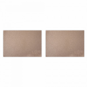 Набор из 2-х подстановочных прямоугольных салфеток, 33 х 48 см, пвх, серебристый, серия Shimmer, WO HOME, Германия, Салфетки подстановочные