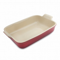 Форма для запекания, 32 х 24 см, керамика, вишня, серия Cerise, LE CREUSET, Франция