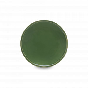 Тарелка закусочная Forest Green, 22.6 см, керамика, зеленый, серия Fontana, COSTA NOVA, Португалия, Тарелки десертные