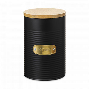 Банка для хранения кофе, 1.3 л, углеродистая сталь, бамбук, графит, серия Irmel, SMART SOLUTIONS, Россия, Банки для хранения чая